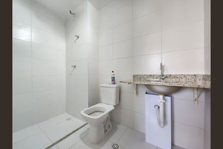 Apartamento para alugar com 25m², 1 quarto e sem vaga Apartamento para alugar com 25m², 1 quarto e sem vagaBanheiro da Suíte