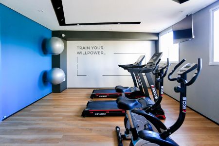 Apartamento à venda com 26m², 1 quarto e sem vaga Apartamento à venda com 26m², 1 quarto e sem vagaÁrea comum - Academia