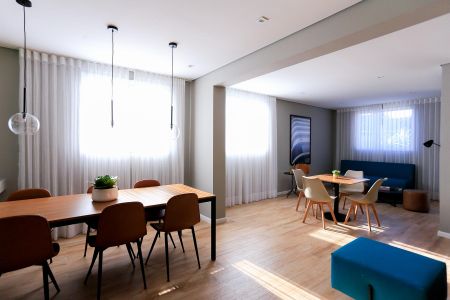 Apartamento à venda com 26m², 1 quarto e sem vaga Apartamento à venda com 26m², 1 quarto e sem vagaÁrea comum - Salão de festas