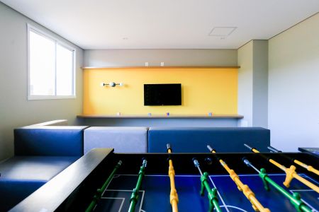 Apartamento à venda com 26m², 1 quarto e sem vaga Apartamento à venda com 26m², 1 quarto e sem vagaÁrea comum - Sala de jogos