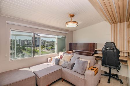 Sala  de apartamento à venda com 2 quartos, 135m² em Agronomia, Porto Alegre