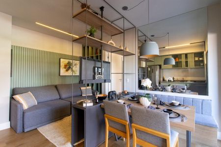 Apartamento à venda com 43m², 1 quarto e 1 vagaSala/Cozinha