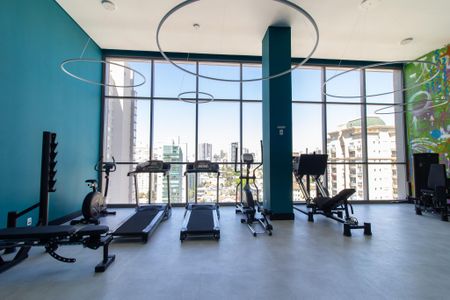 Apartamento à venda com 43m², 1 quarto e 1 vaga Apartamento à venda com 43m², 1 quarto e 1 vagaÁrea comum - Academia