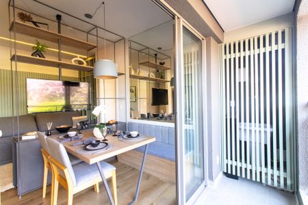 Apartamento à venda com 43m², 1 quarto e 1 vaga Apartamento à venda com 43m², 1 quarto e 1 vagaVaranda