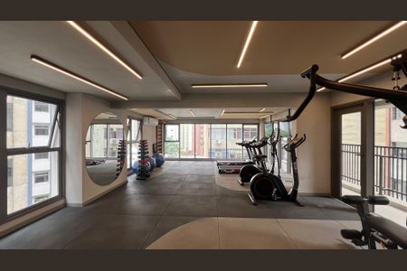 Studio à venda com 33m², 1 quarto e sem vagaAcademia