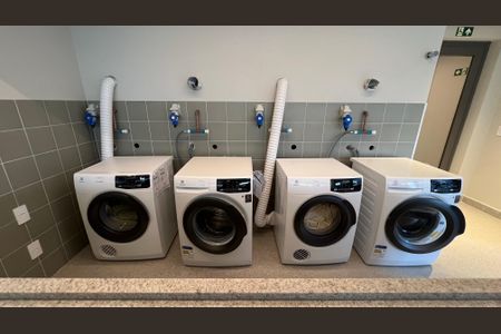 Studio à venda com 33m², 1 quarto e sem vagaLavanderia