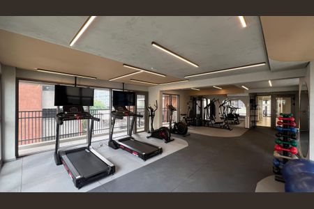 Studio à venda com 33m², 1 quarto e sem vagaAcademia