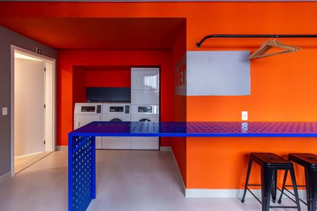 Apartamento para alugar com 39m², 1 quarto e sem vaga Apartamento para alugar com 39m², 1 quarto e sem vagaLavanderia