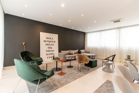 Apartamento para alugar com 39m², 1 quarto e sem vaga Apartamento para alugar com 39m², 1 quarto e sem vagaÁrea comum - Salão de festas