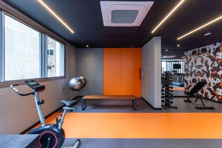 Apartamento para alugar com 39m², 1 quarto e sem vaga Apartamento para alugar com 39m², 1 quarto e sem vagaAcademia