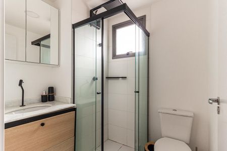 Apartamento para alugar com 39m², 1 quarto e sem vaga Apartamento para alugar com 39m², 1 quarto e sem vagaBanheiro