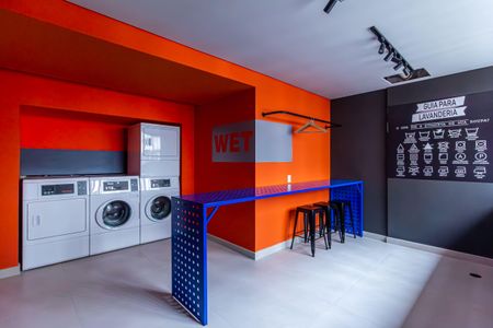 Apartamento para alugar com 39m², 1 quarto e sem vaga Apartamento para alugar com 39m², 1 quarto e sem vagaLavanderia