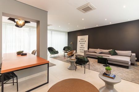 Apartamento para alugar com 39m², 1 quarto e sem vaga Apartamento para alugar com 39m², 1 quarto e sem vagaÁrea comum - Salão de festas