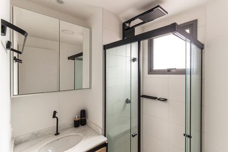 Apartamento para alugar com 39m², 1 quarto e sem vaga Apartamento para alugar com 39m², 1 quarto e sem vagaBanheiro