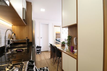 Apartamento à venda com 36m², 1 quarto e sem vagaCozinha
