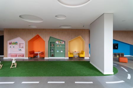 Apartamento à venda com 41m², 2 quartos e 1 vaga Apartamento à venda com 41m², 2 quartos e 1 vagaÁrea comum - Brinquedoteca