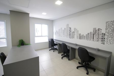 Apartamento à venda com 44m², 2 quartos e 1 vagaÁrea comum - Espaço homeoffice