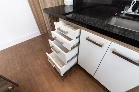 Apartamento à venda com 54m², 1 quarto e 1 vagaCozinha