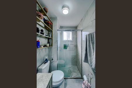 Apartamento para alugar com 115m², 3 quartos e 2 vagasBanheiro da Suíte 1