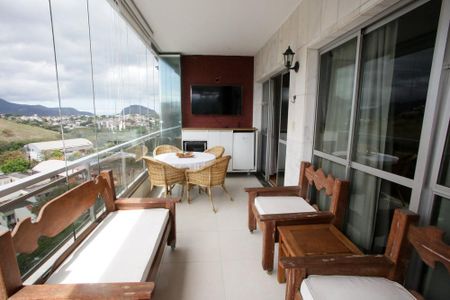 Varanda da Sala de apartamento à venda com 3 quartos, 126m² em Freguesia (jacarepaguá), Rio de Janeiro