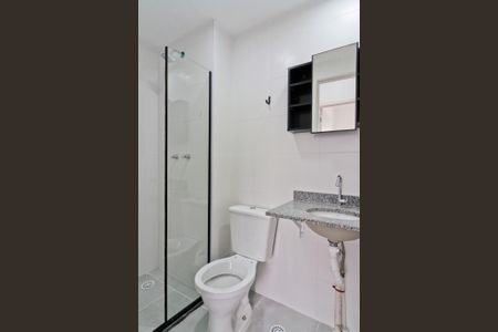 Apartamento para alugar com 36m², 2 quartos e sem vaga Apartamento para alugar com 36m², 2 quartos e sem vagaBanheiro