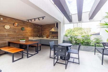 Apartamento à venda com 29m², 1 quarto e sem vaga Apartamento à venda com 29m², 1 quarto e sem vagaÁrea comum - Churrasqueira