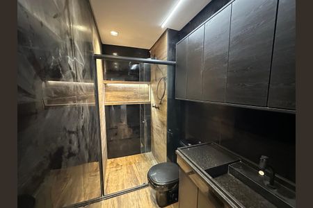 Apartamento à venda com 54m², 1 quarto e 2 vagas Apartamento à venda com 54m², 1 quarto e 2 vagasBanheiro