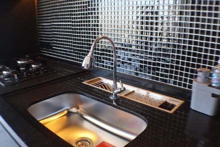 Apartamento à venda com 54m², 1 quarto e 2 vagas Apartamento à venda com 54m², 1 quarto e 2 vagasCozinha