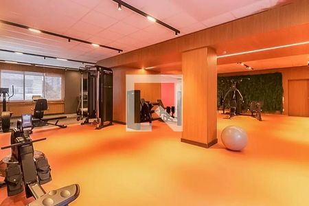 Apartamento à venda com 63m², 1 quarto e 2 vagas Apartamento à venda com 63m², 1 quarto e 2 vagasÁrea comum - Academia