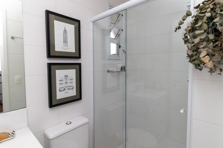 Apartamento à venda com 53m², 2 quartos e 2 vagas Apartamento à venda com 53m², 2 quartos e 2 vagasBanheiro