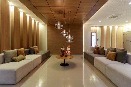 Studio à venda com 42m², 1 quarto e 1 vaga Studio à venda com 42m², 1 quarto e 1 vagaHall Social