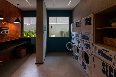 Studio à venda com 25m², 1 quarto e sem vaga Studio à venda com 25m², 1 quarto e sem vagaLavanderia