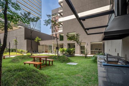 Studio à venda com 24m², 1 quarto e sem vaga Studio à venda com 24m², 1 quarto e sem vagaÁrea comum - Churrasqueira