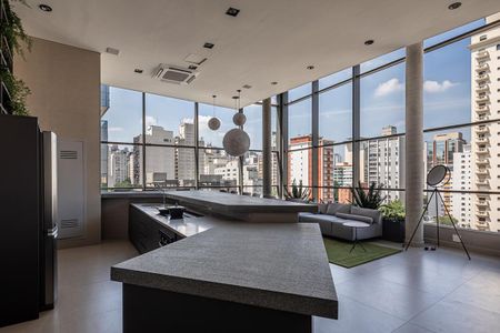 Studio à venda com 24m², 1 quarto e sem vaga Studio à venda com 24m², 1 quarto e sem vagaÁrea comum - Espaço Gourmet