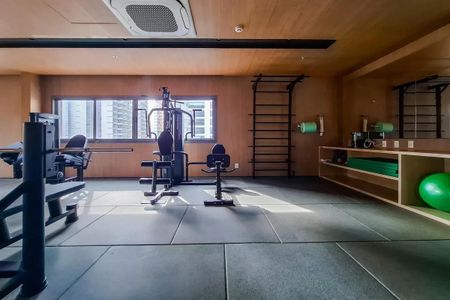 Studio à venda com 19m², 0 quarto e sem vaga Studio à venda com 19m², 0 quarto e sem vagaÁrea comum - Academia
