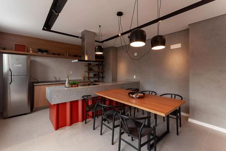 Apartamento à venda com 29m², 1 quarto e sem vaga Apartamento à venda com 29m², 1 quarto e sem vagaÁrea comum - Salão de festas