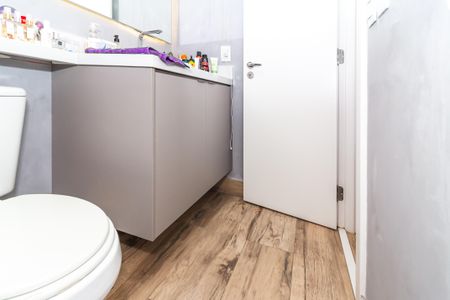 Apartamento à venda com 60m², 1 quarto e 1 vagaBanheiro da Suíte