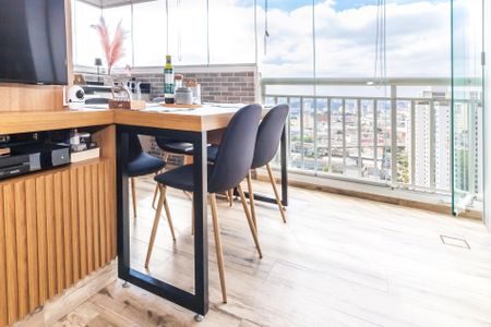 Apartamento à venda com 60m², 1 quarto e 1 vagaVaranda