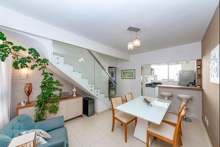 Sala 1 de apartamento à venda com 3 quartos, 120m² em Buritis, Belo Horizonte