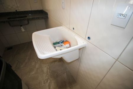 Casa de condomínio para alugar com 55m², 2 quartos e 1 vagaCozinha e Área de Serviço