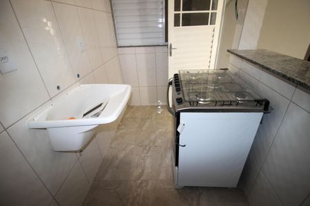 Casa de condomínio para alugar com 55m², 2 quartos e 1 vagaCozinha e Área de Serviço