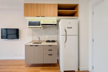 Studio à venda com 32m², 1 quarto e sem vaga Studio à venda com 32m², 1 quarto e sem vagaCozinha