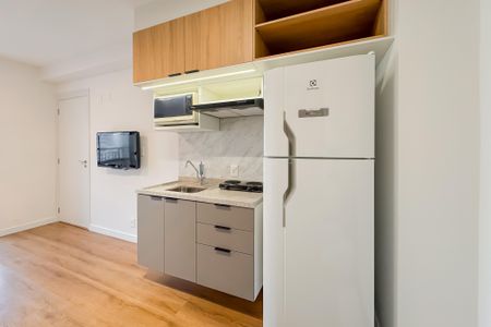 Studio à venda com 32m², 1 quarto e sem vaga Studio à venda com 32m², 1 quarto e sem vagaCozinha