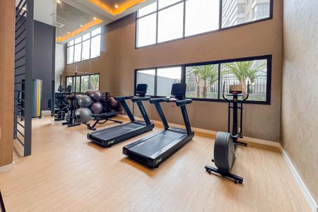 Studio à venda com 32m², 1 quarto e sem vaga Studio à venda com 32m², 1 quarto e sem vagaÁrea comum - Academia