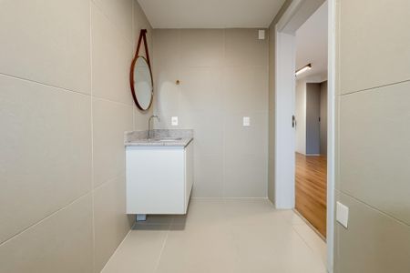 Studio à venda com 32m², 1 quarto e sem vaga Studio à venda com 32m², 1 quarto e sem vagaBanheiro Social