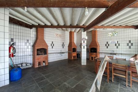 Apartamento para alugar com 49m², 1 quarto e 1 vaga Apartamento para alugar com 49m², 1 quarto e 1 vagaÁrea comum - Churrasqueira