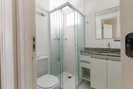 Apartamento para alugar com 80m², 2 quartos e 1 vaga Apartamento para alugar com 80m², 2 quartos e 1 vagaBanheiro da Suíte