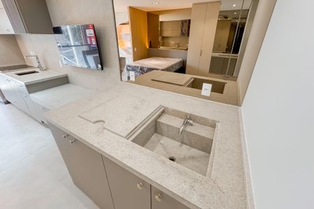 Studio à venda com 38m², 1 quarto e sem vagaÁrea de Serviço