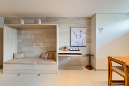 Studio à venda com 38m², 1 quarto e sem vagaCoworking