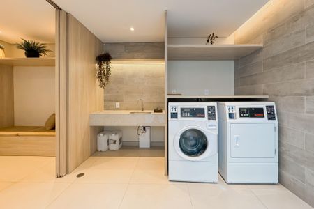 Studio à venda com 38m², 1 quarto e sem vagaLavanderia